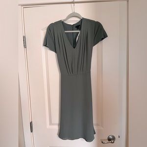 Ann Taylor flowy dress with waist ties